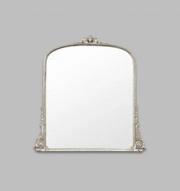 Lila Ornate Arched Mirror - Silver by Interior Secrets - AfterPay Available