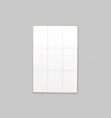 Kent Loft 135cm Mirror - Brass by Interior Secrets - AfterPay Available