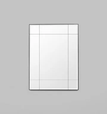 Karter Parlour Mirror - Black by Interior Secrets - AfterPay Available