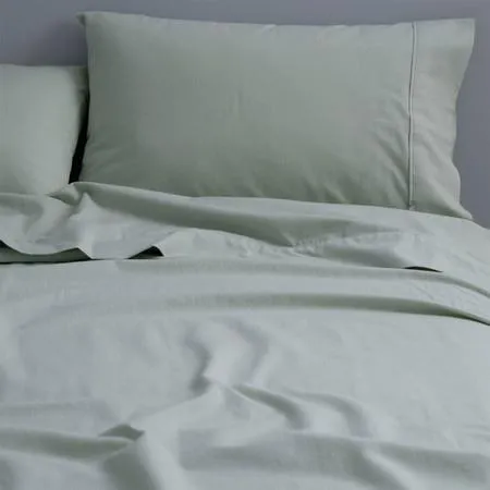 CoziCotton Flannelette Sheet Set - White, King, Cotton