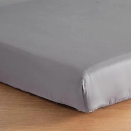Alessia Cot Fitted Sheet - Bamboo Cotton, Cot, Fresco Blue - Canningvale