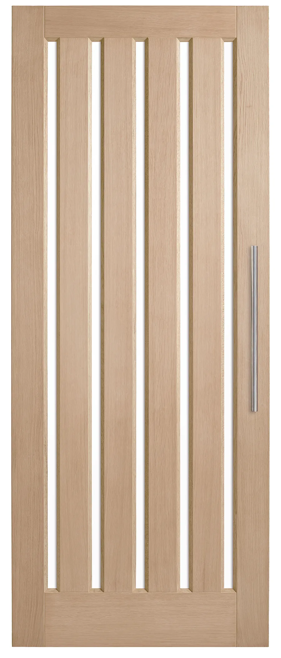 Blonde Oak AWO 5VG Entrance Door