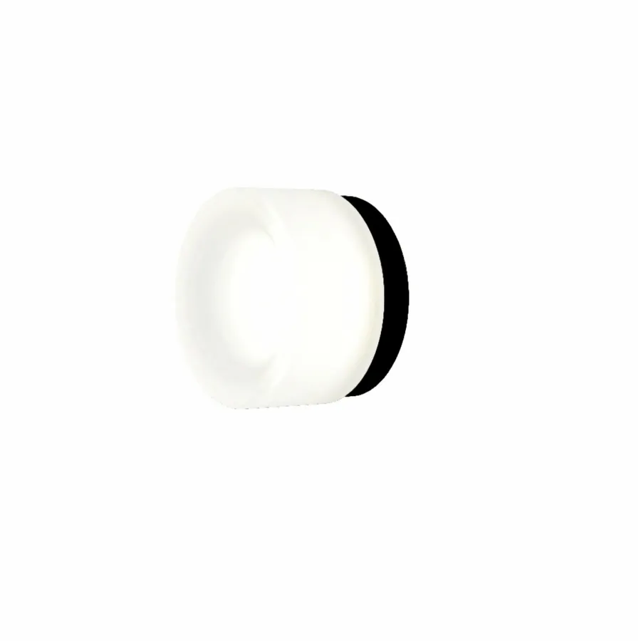 Nora Living Ardere Smooth LED CCT Wall Light Black
