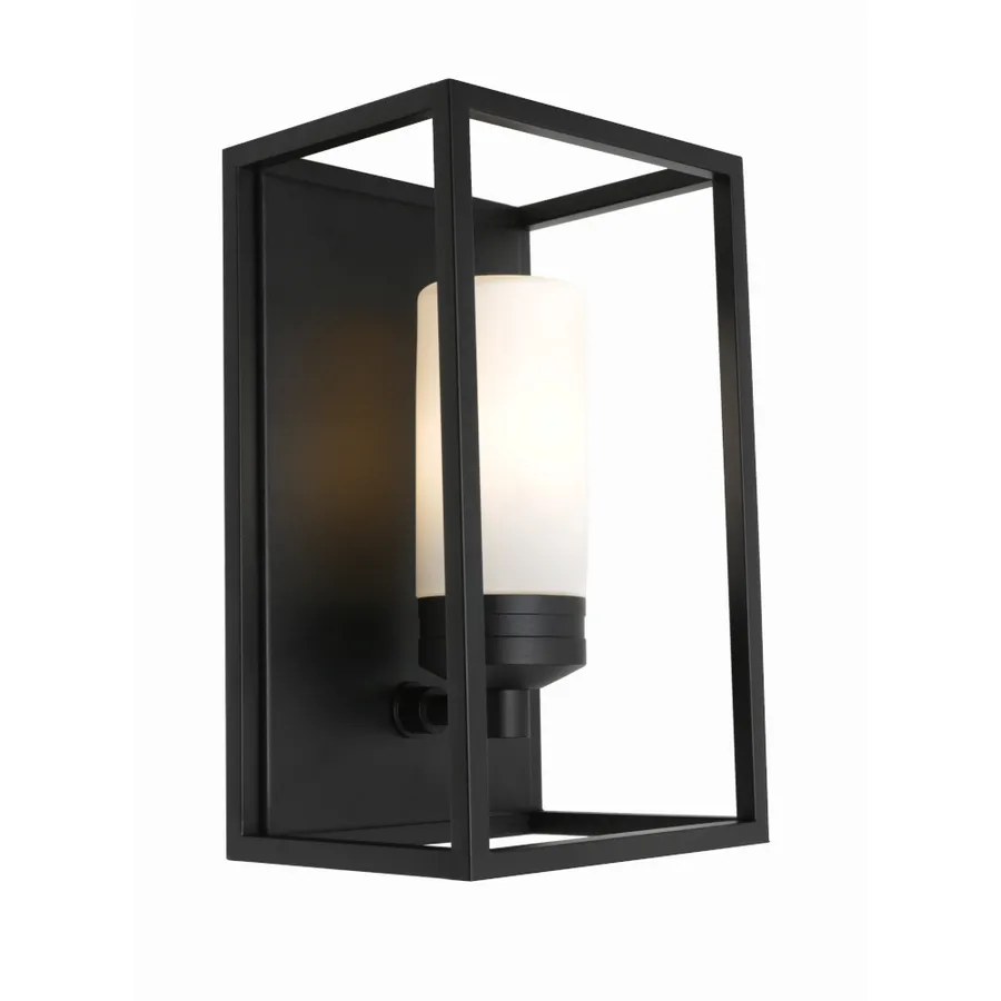 Cougar Liam IP44 Outdoor Wall Light (E27) Black