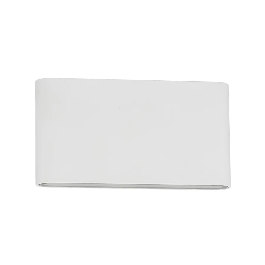 Lisse IP54 Up/Down Exterior Tri-Colour 12V LED Wall Light Matte White