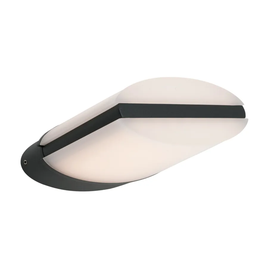 Cougar Modena 10W LED Exterior Wall Light IP54 Charcoal