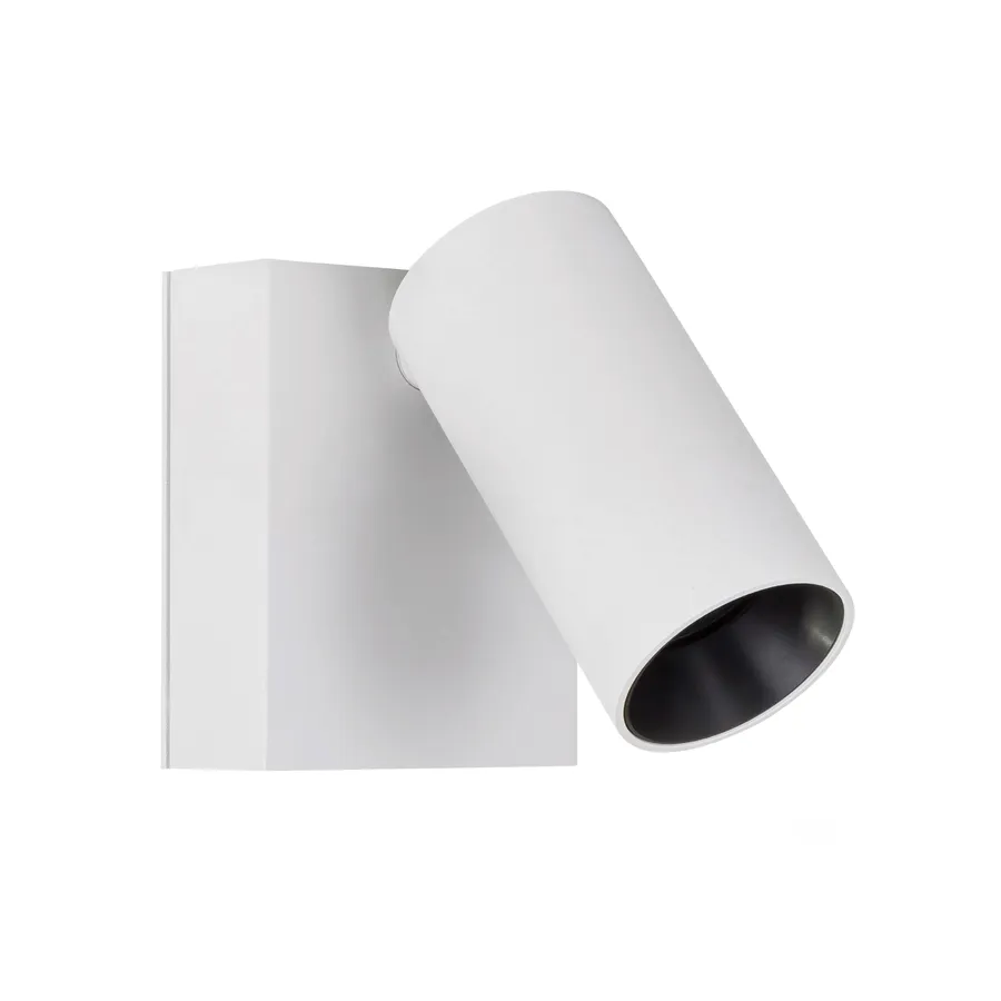 Revo Adjustable Exterior LED Wall Light IP65 White