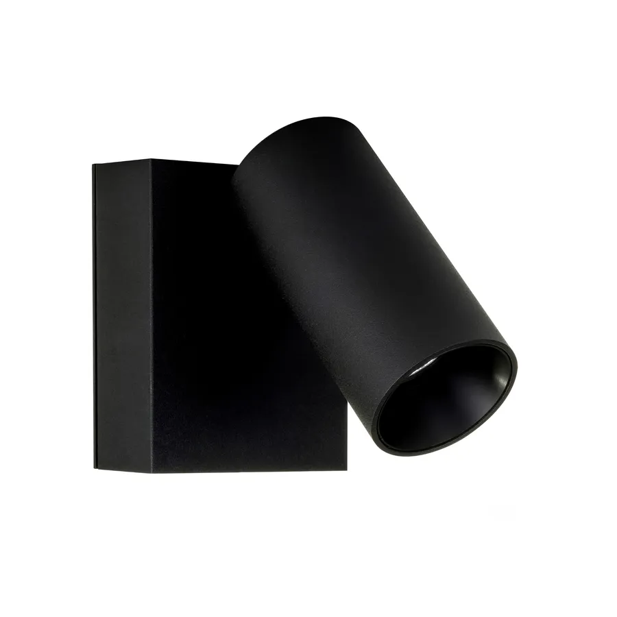 Revo Adjustable Exterior LED Wall Light IP65 Black