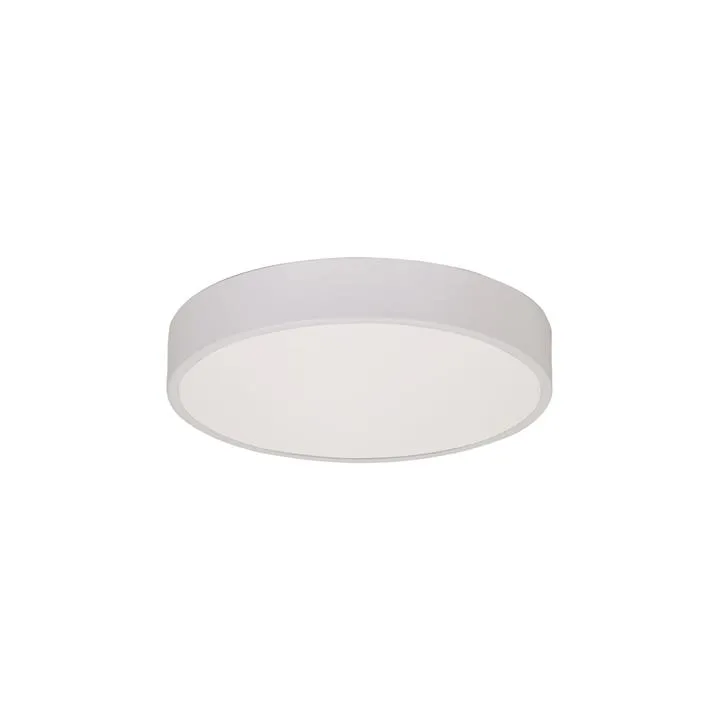 Orbis Dimmable LED Oyster Light, 12W, CCT, White by Oriel Lighting ...