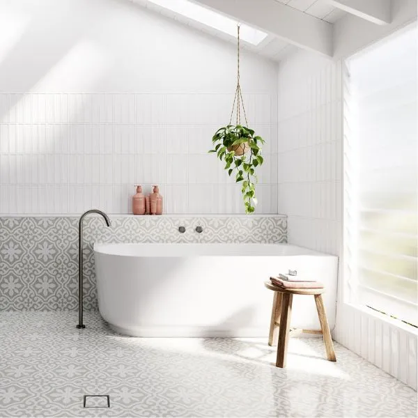 Bao Elegant 1700mm Back to Corner Bath