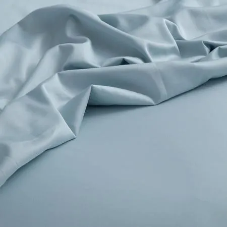 Alessia Deep Sheet Set Canningvale - Perla Grey, Deep Queen, Bamboo Cotton