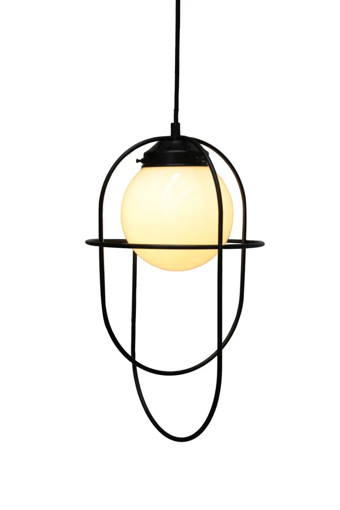 Bonnie Glass Ring Pendant Light