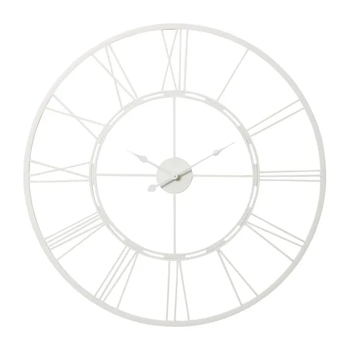 Kingston Wall Clock White - 70cm