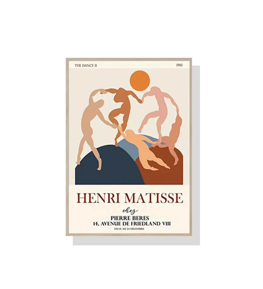Dancing by Henri Matisse Wall Art Canvas 3 sizes available 70cm x 50cm