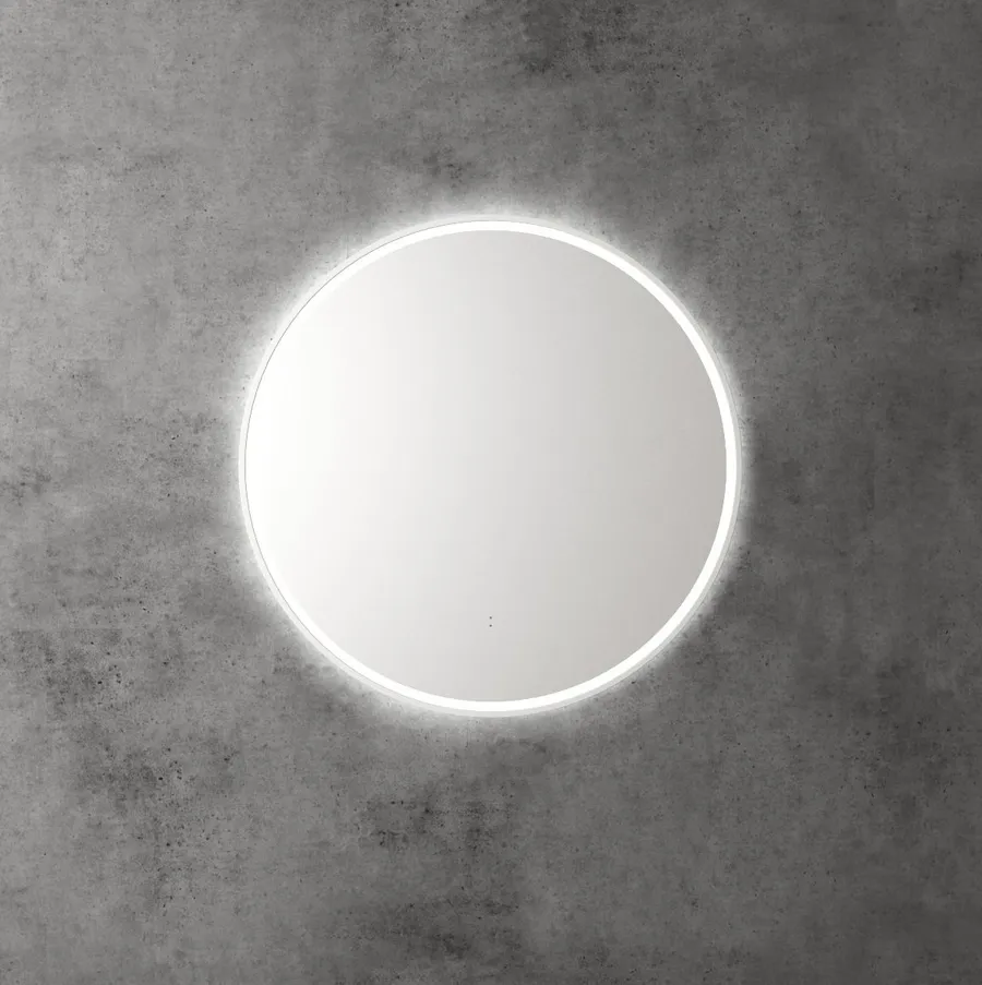 Touchless LED Round Frameless Mirror 70cm