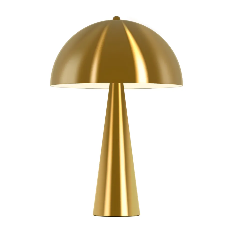 Mercator Cremini Retro Table Lamp (E27) Brass