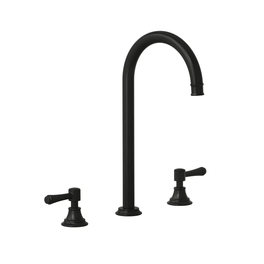 Kingsley Assembly Bench Mounted Set - Matte Black