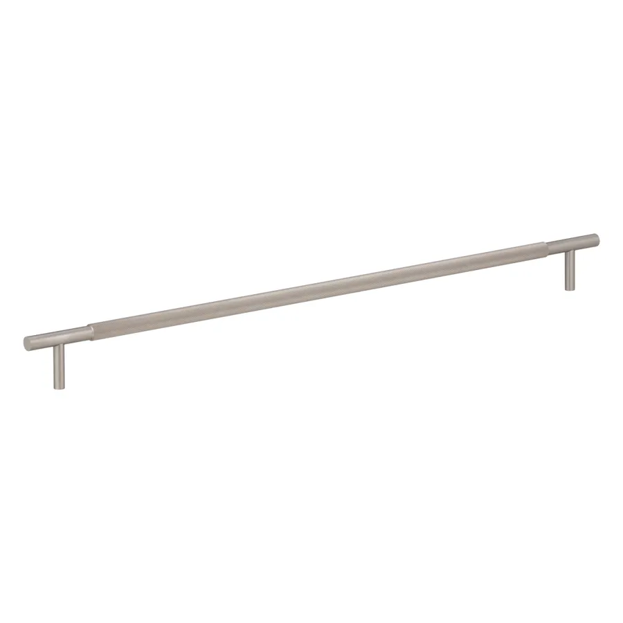 Tezra Textured Cabinetry Pull 500mm • Brushed Nickel