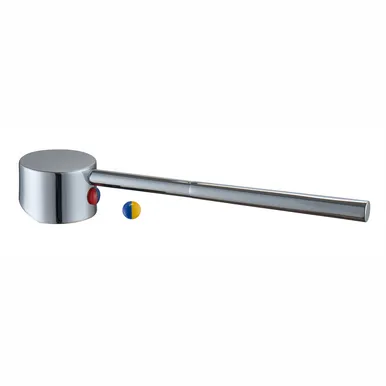 Care Handle Straight Extended Suits 35mm | Made From Zinc In Chrome Finish By Raymor