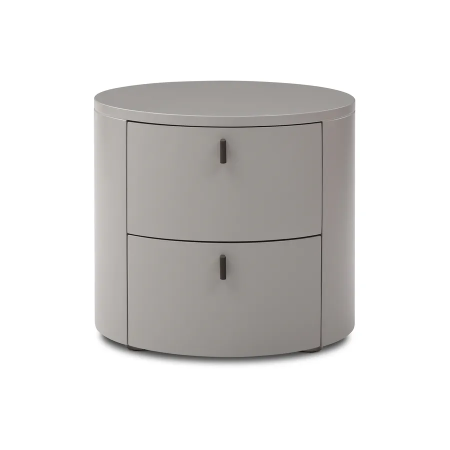 Sims Round Bedside Table