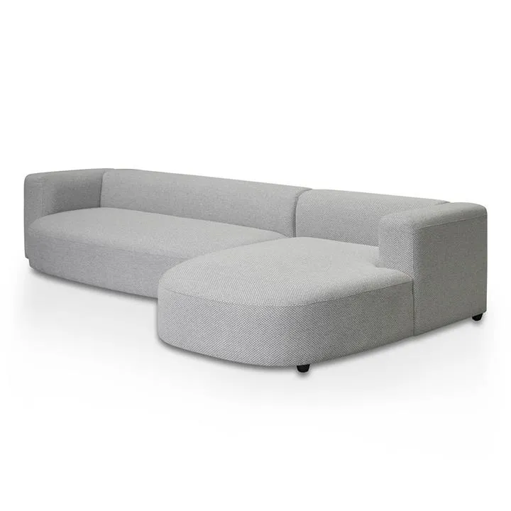 Lavinia Right Chaise Sofa - Grey by Interior Secrets - AfterPay Available