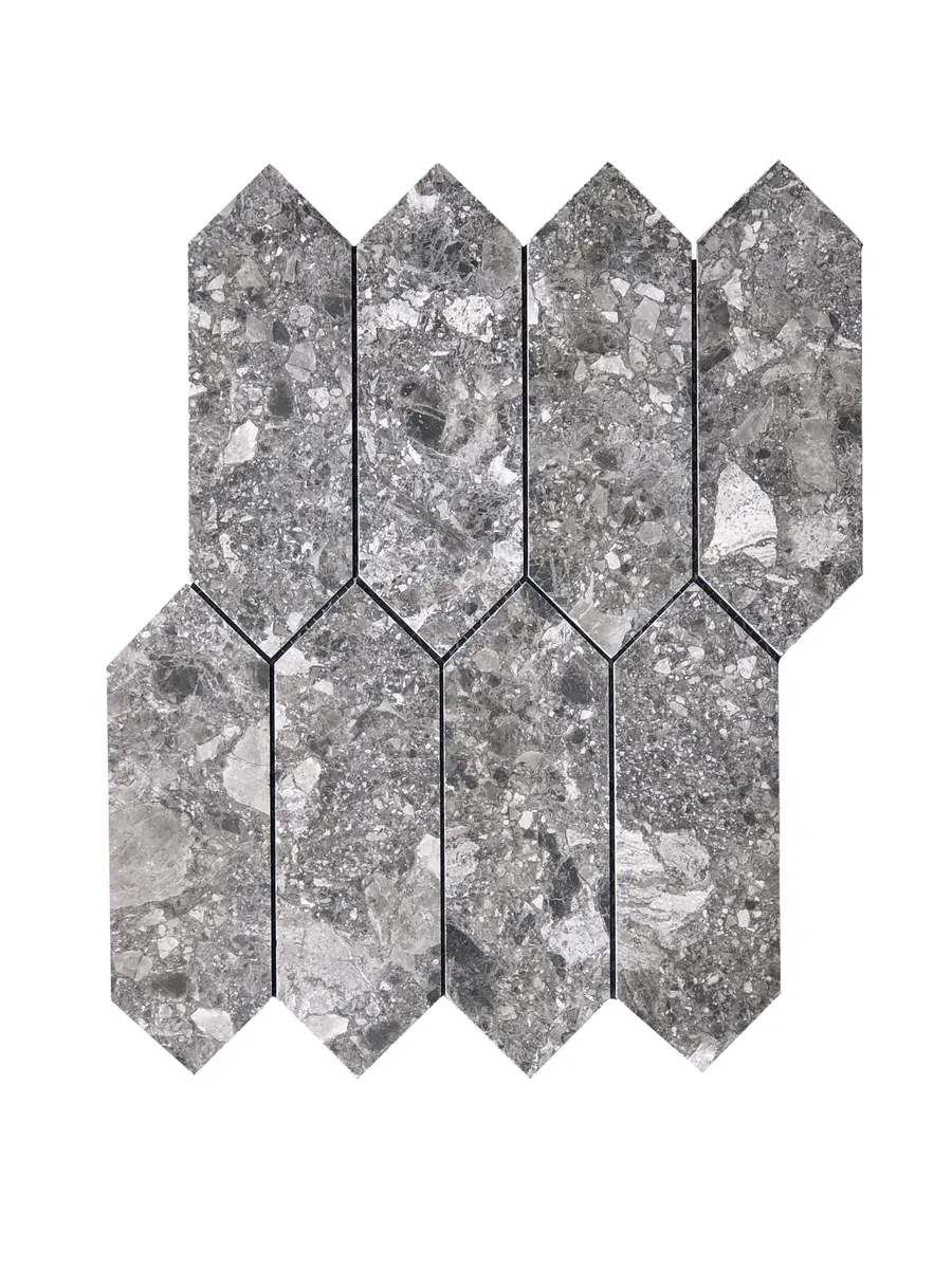Affogato Dark Grey Matt Mosaic (300x300)