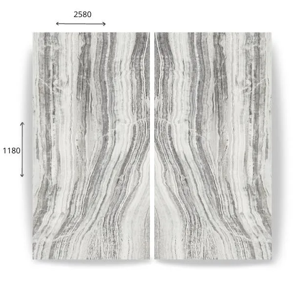 Marmoker Arabesque Polished 1180x2580 (Bookmatch A)
