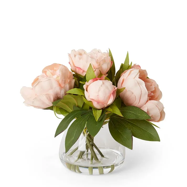 Peony Mix  - Allira Vase - 29 x 29 x 29cm