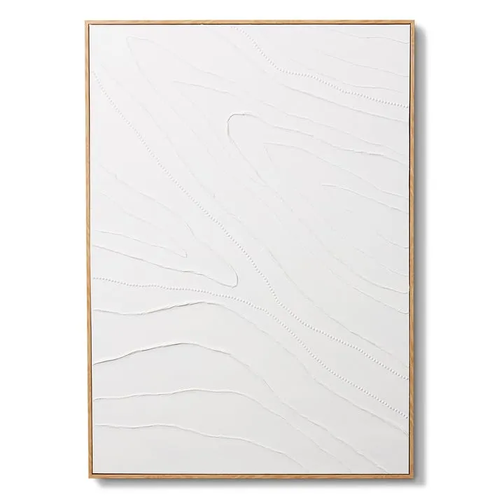 Osage Hand Painted Wall Art - 100 x 5 x 140cm