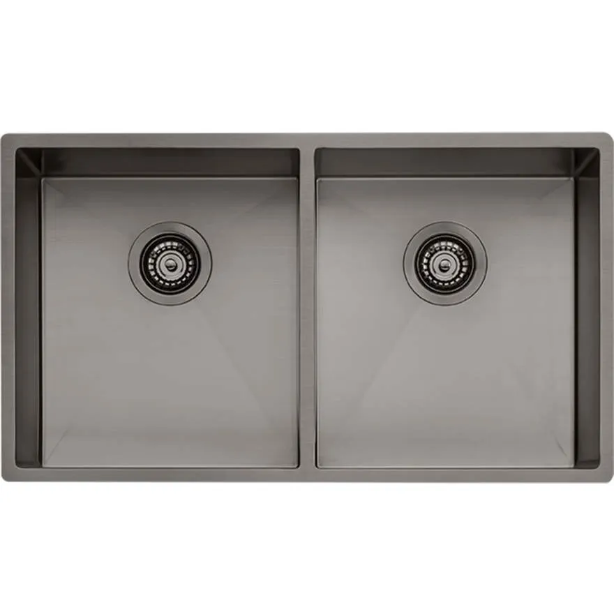 Spectra Double Bowl Gunmetal Sink