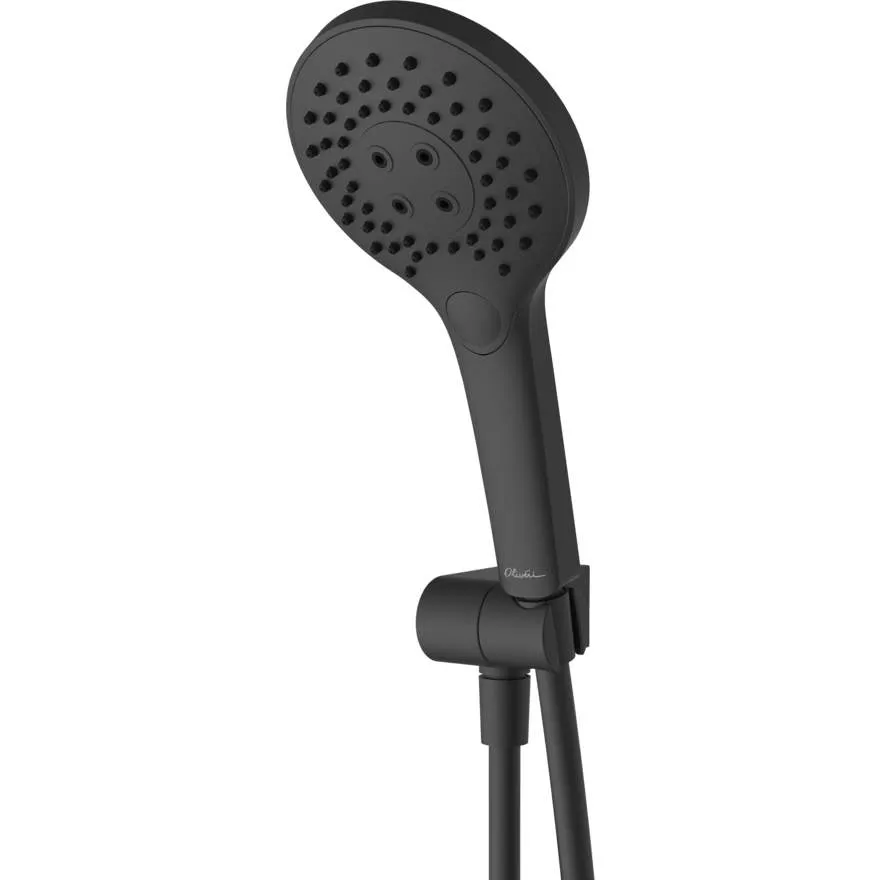 Rome Matte Black Hand Shower With Bracket