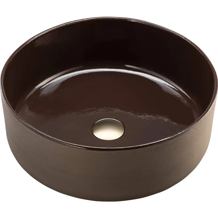 Terzofoco Natural Earth Circular Counter Top Basin