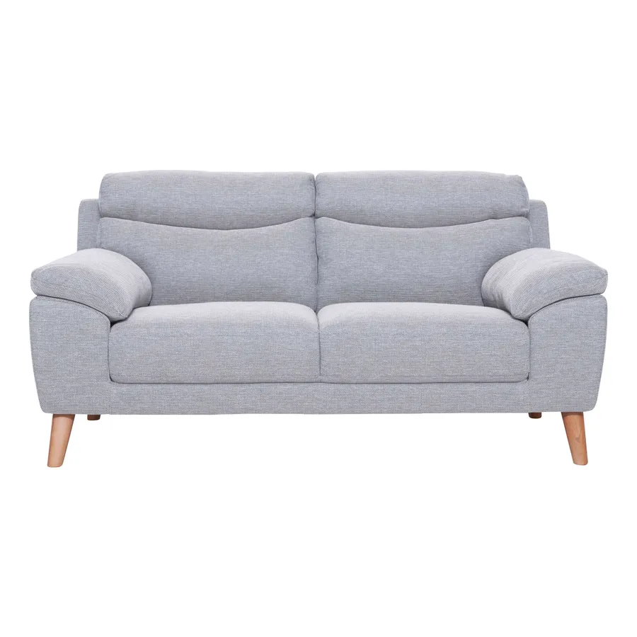 Bronco 2 Seater Sofa in Talent Silver