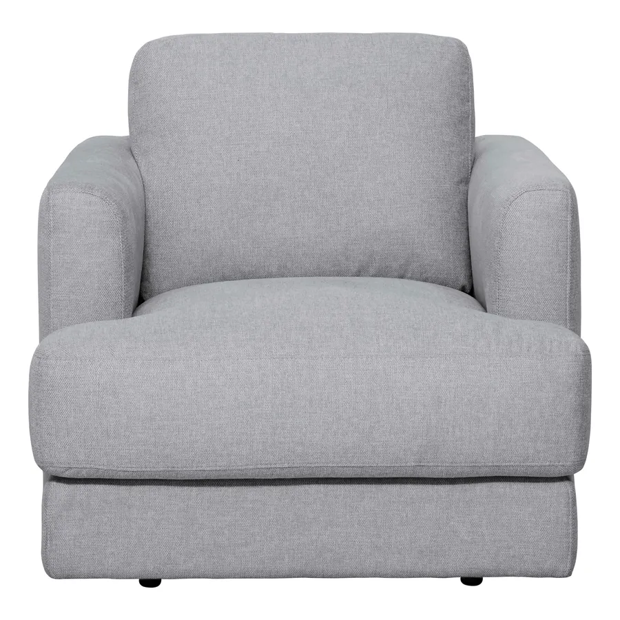Temple Armchair in Belfast Grey