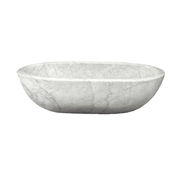 Carrara Honed Bathtub 2000x1000x600mm