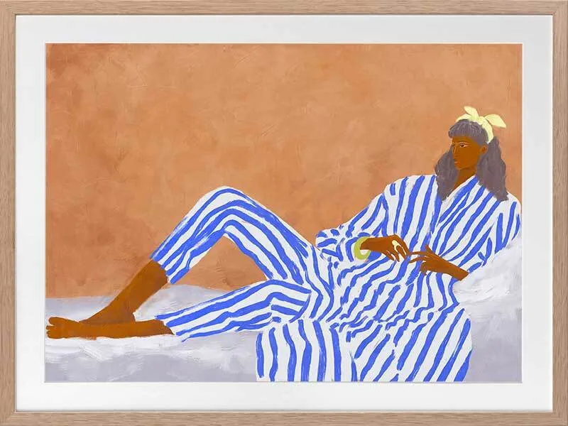 Chlo? Framed Art Print