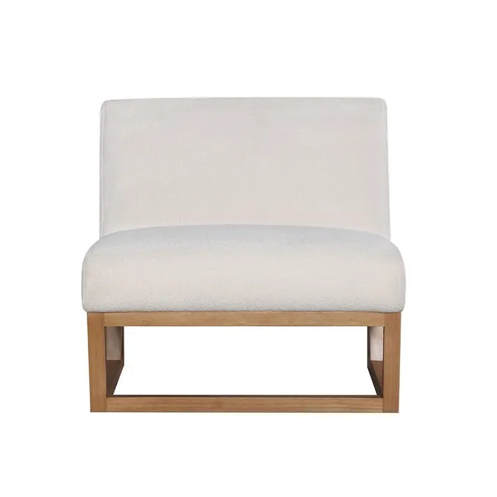 Vos Boucle Ivory Accent Chair