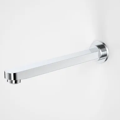 Saracom Wall Bath Outlet 240mm In Chrome Finish By Caroma
