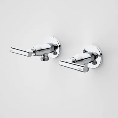 Elegance Lever Washing Machine Set (Pair) | Made From Brass In Chrome Finish By Caroma