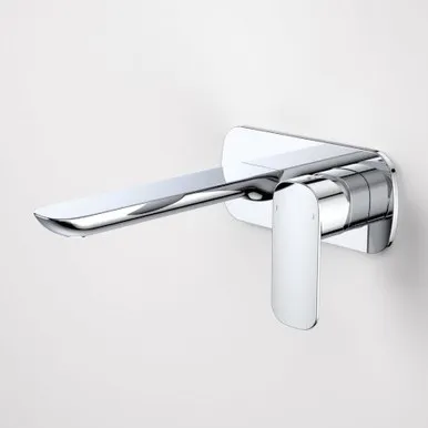 Contura Wall Basin/Bath Mixer With Spout 5Star | Made From Brass In Chrome Finish By Caroma