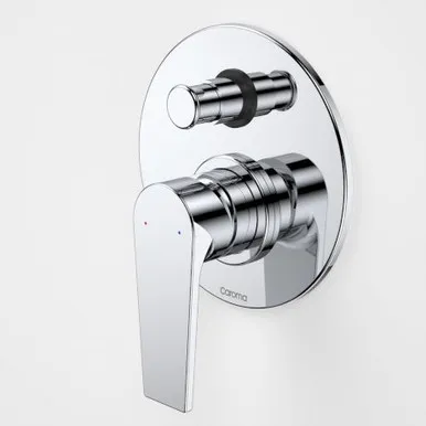 Vivas Bath/Shower Mixer With Diverter | Made From Brass In Chrome Finish By Caroma