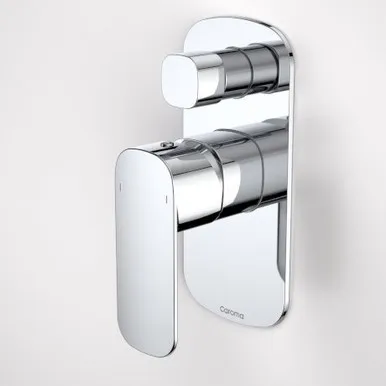 Contura Bath/Shower Mixer With Diverter | Made From Brass In Chrome Finish By Caroma