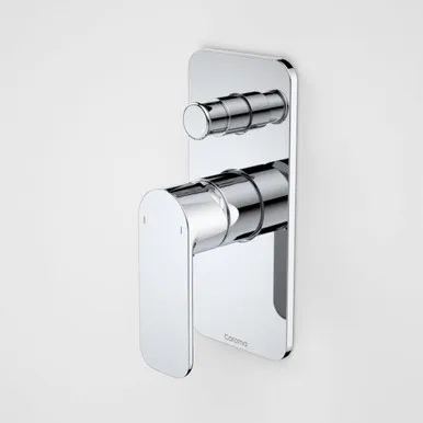 Luna Bath/Shower Mixer With Diverter | Made From Metal In Chrome Finish By Caroma