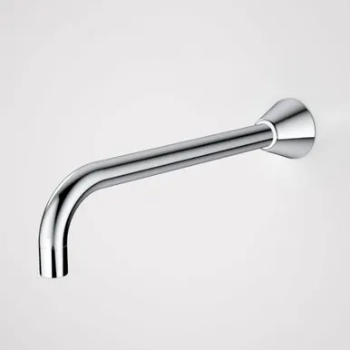 Classic Cross Bath Outlet 250mm | Made From Brass In Chrome Finish By Caroma
