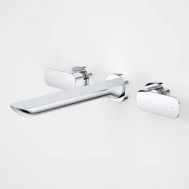 Contura Wall Basin/Bath Set Quarter Turn 5Star | Made From Brass In Chrome Finish By Caroma