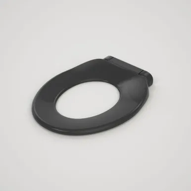 Junior Toilet Seat Single Flap In Black By Caroma