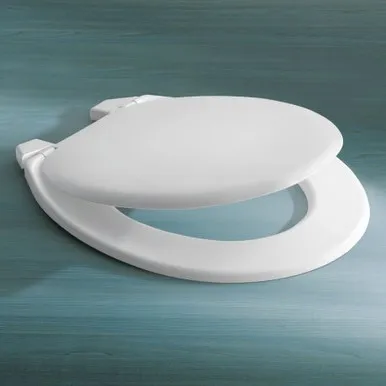 Standard Toilet Double Flap Seat | Made From Plastic In White By Caroma