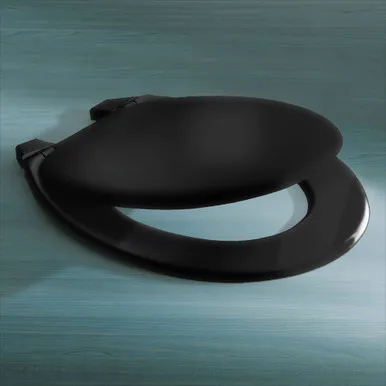 M3 Standard Toilet Seat | Made From Plastic In Black By Caroma