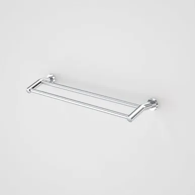 Cosmo Double Towel Rail 630mm | Made From Metal In Chrome Finish By Caroma