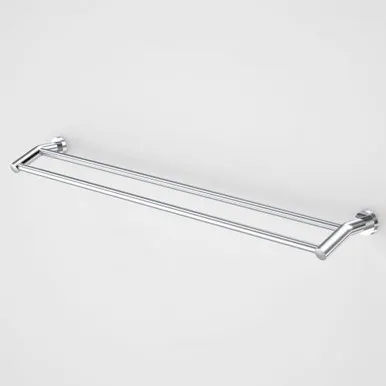 Cosmo Double Towel Rail 930mm Chrome | Made From Metal In Chrome Finish By Caroma